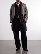 ssstein - Wool and Cashmere-Blend Felt Blouson Jacket - Brown
