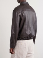 Brunello Cucinelli - Leather Jacket - Brown