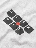 DIME - Thinkpad Logo-Print Cotton-Jersey T-Shirt - Gray