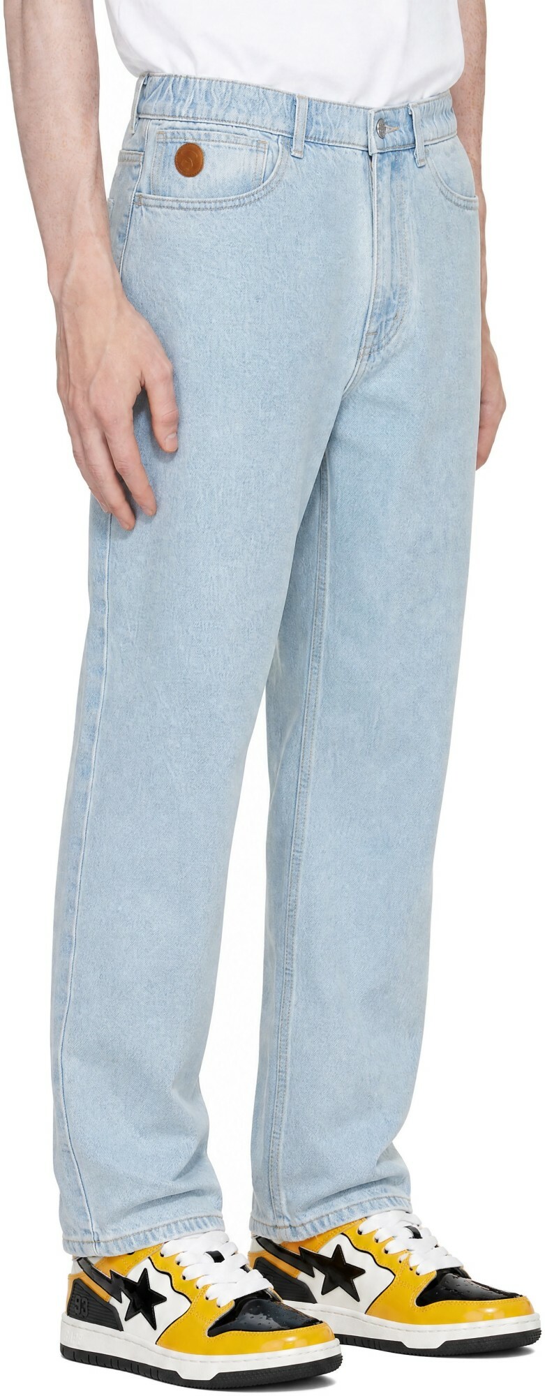 AAPE by A Bathing Ape Blue 'AAPE NOW' Jeans