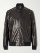 Brioni - Leather Jacket - Brown