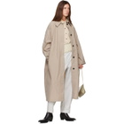 Cordera Beige Batwing Trench Coat