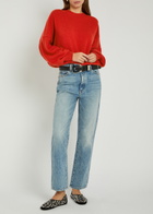 Khaite Margaux Cashmere Jumper Orange