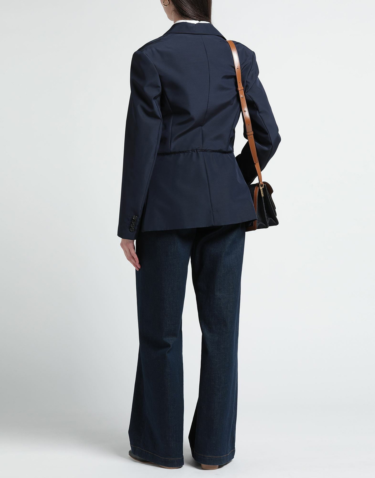 Jw Anderson Womens Blazer in Navy