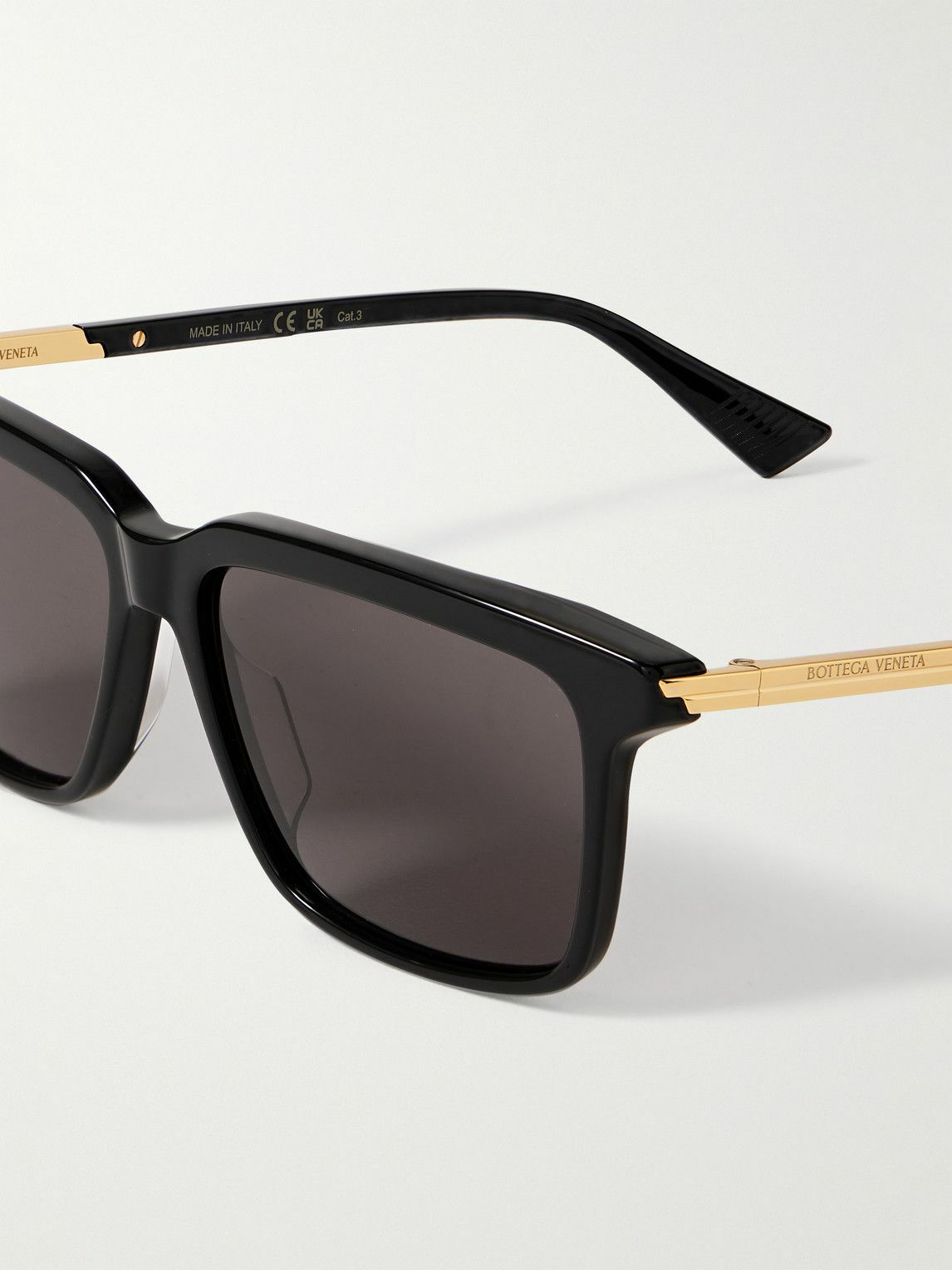 Bottega Veneta - Square-Frame Acetate Sunglasses Bottega Veneta