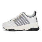 Dsquared2 White Bumpy 251 Sneakers