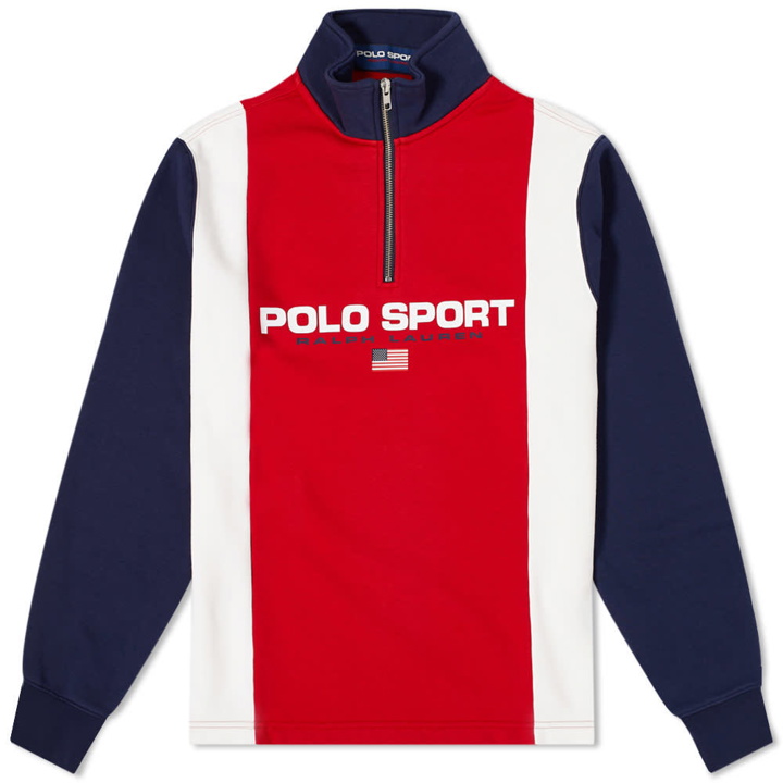 Photo: Polo Ralph Lauren Polo Sport Vertical Stripe Half Zip Sweat