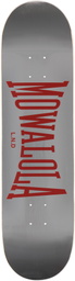 The Skateroom Silver Mowalola Edition 'JC' Skateboard Deck