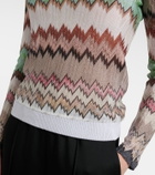 Missoni Zigzag lamé top