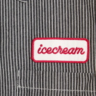 END. x ICECREAM Popsicle Hickory Denim Shirt in Grey