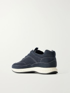 John Lobb - Laced Stream Nubuck Sneakers - Blue