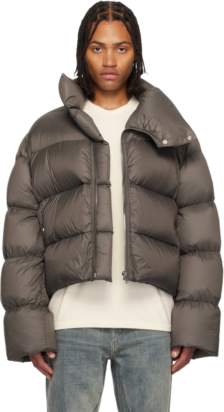 Photo: Rick Owens Gray Concordians Turtle Down Jacket