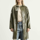 MM6 Maison Margiela Women's Coat in Forest Green