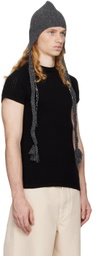 HYEIN SEO Gray Tassel Charm Beanie