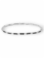 Miansai - Totem Silver Onyx Bracelet - Silver