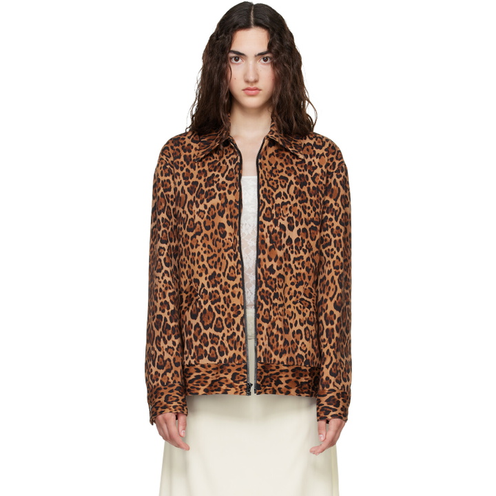 Photo: Anna Sui Tan Leopard Jacket