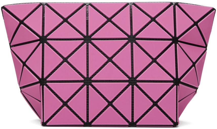Bao Bao Issey Miyake Pink Prism Frost Pouch Bao Bao Issey Miyake
