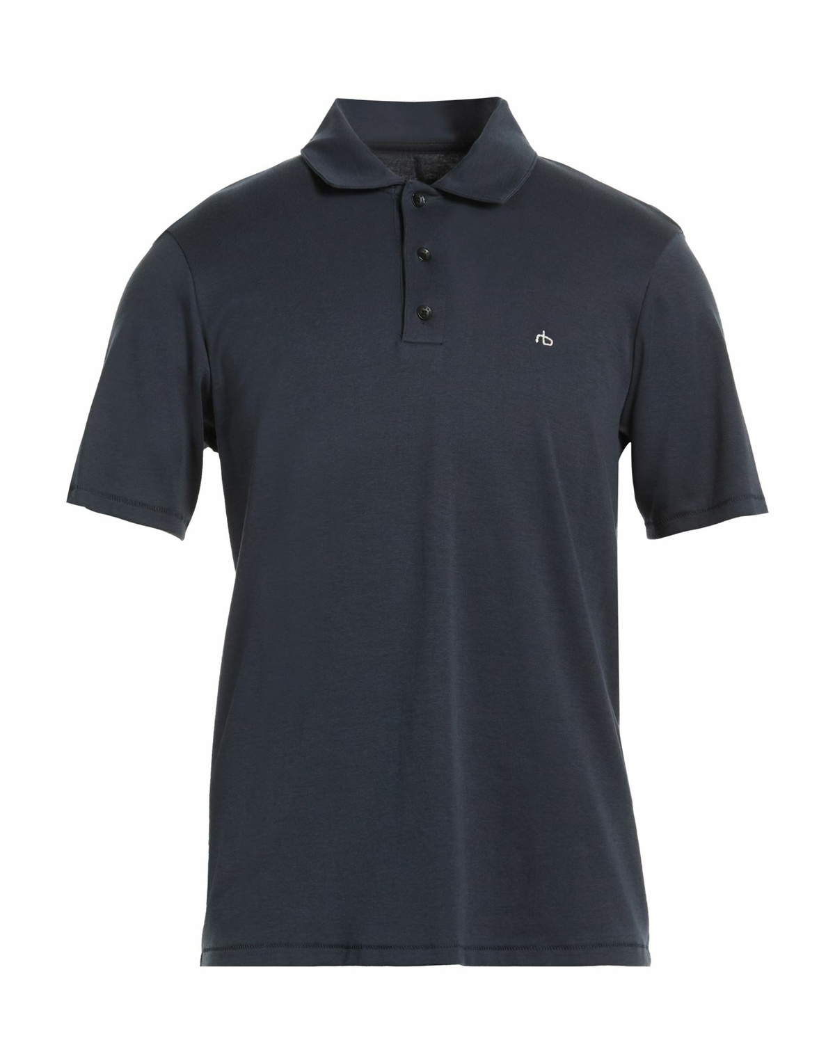 Rag & Bone Mens Polo shirt Midnight in Blue