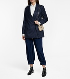 Stella McCartney - Lauryn cuffed silk pants