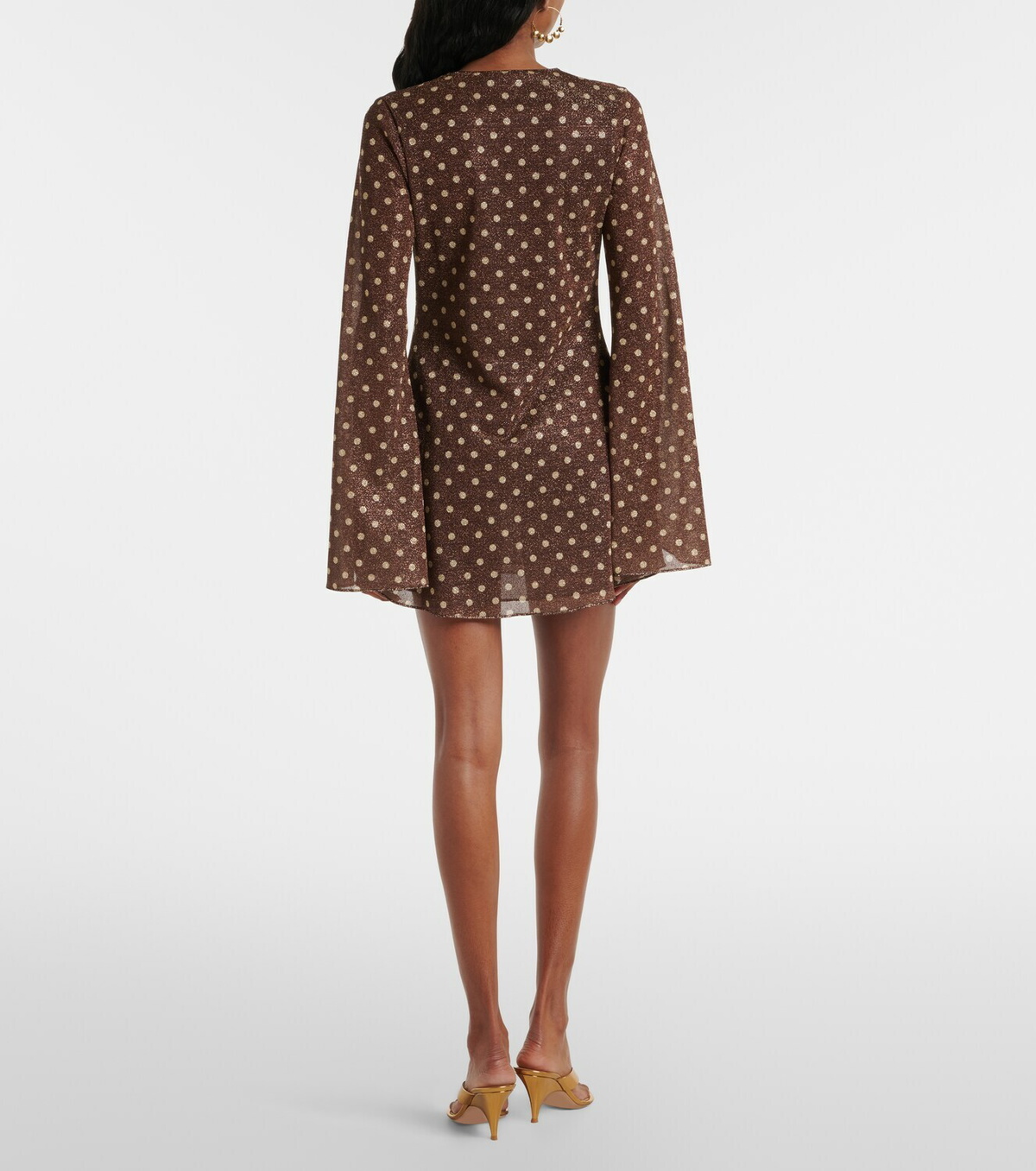 Oséree Lumière polka-dot minidress