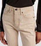 Khaite Finley cropped straight jeans
