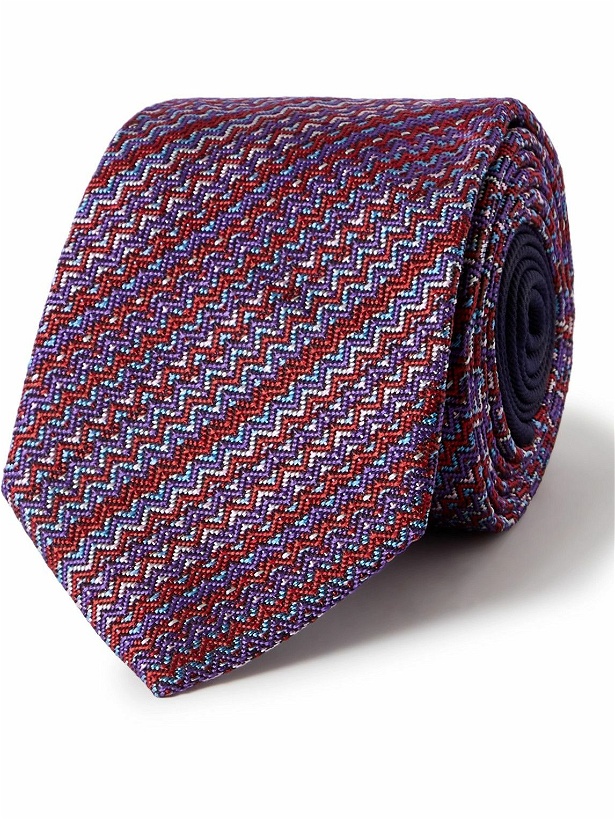 Photo: Missoni - Striped Silk-Jacquard Tie