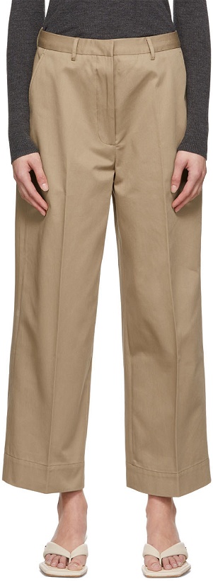 Photo: NORSE PROJECTS Beige Cotton Trousers