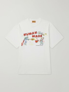 Human Made - Printed Cotton-Jersey T-Shirt - White