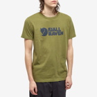 Fjällräven Men's Logo T-Shirt in Caper Green