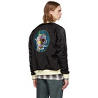 Wacko Maria Reversible Black Wolfs Head Bomber Jacket