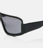 Stella McCartney Logo flat-top sunglasses