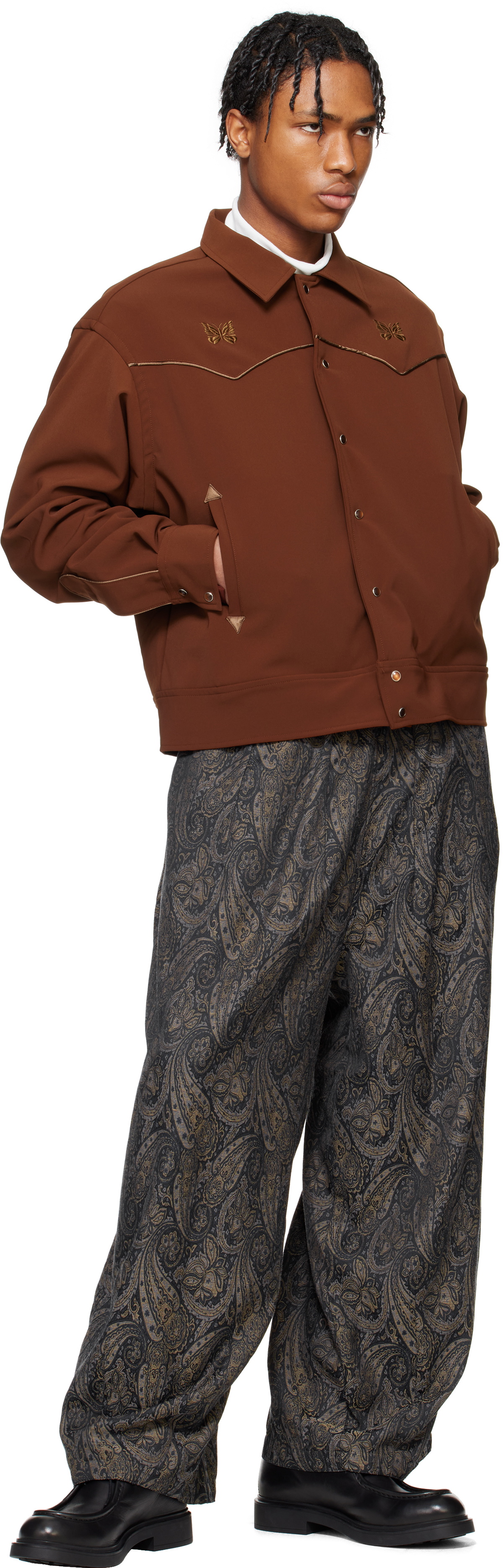 NEEDLES Blue Paisley H.D. Trousers Needles