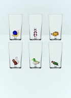 Ichendorf Milano Set Of Six Animal Farm Glasses