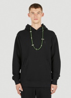 Stoppers Hooded Sweatshirt in Black