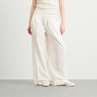 ST. Agni Women's Everyday Drawstring Pants in White
