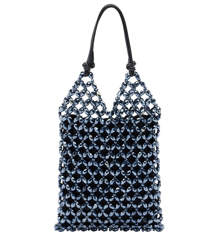 Photo: Staud Karla beaded top-handle bag