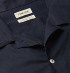 De Bonne Facture - Cotton-Twill Pyjama Shirt - Blue