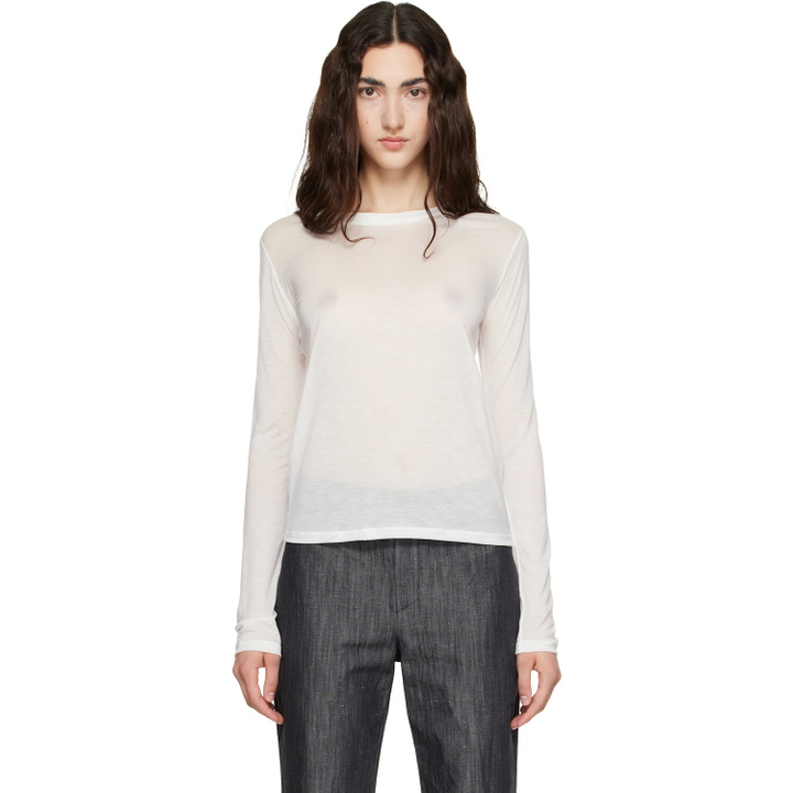 Photo: Baserange White Long Sleeve T-shirt