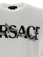 Versace Logo Writing Print T Shirt