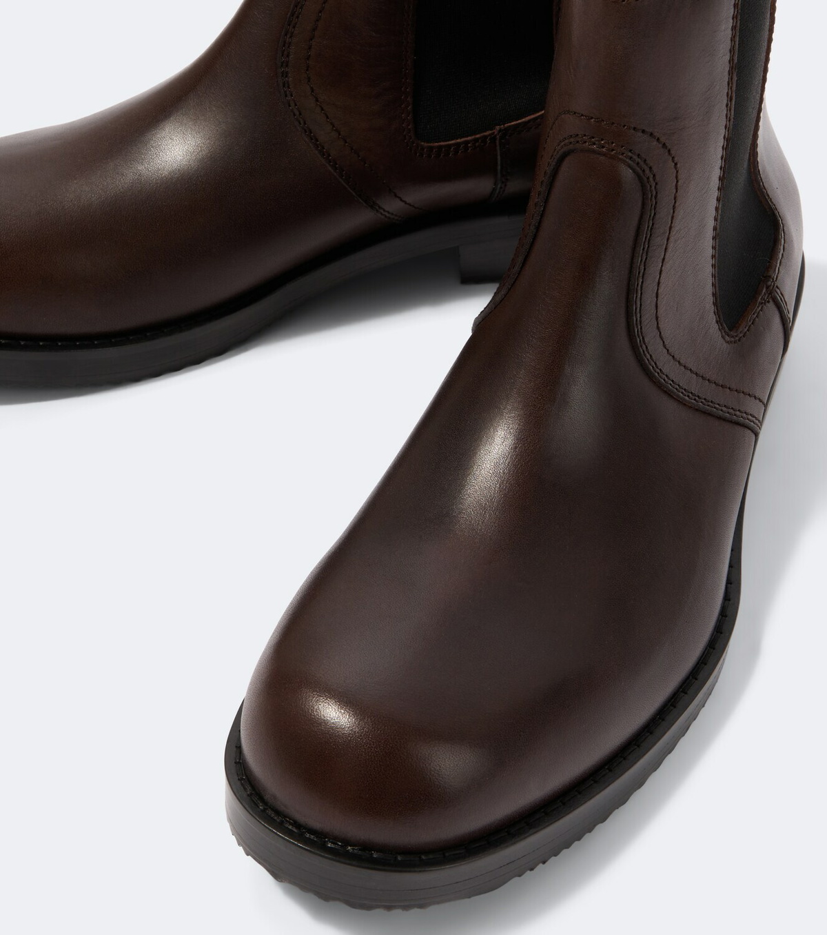 Dries Van Noten Leather Chelsea boots