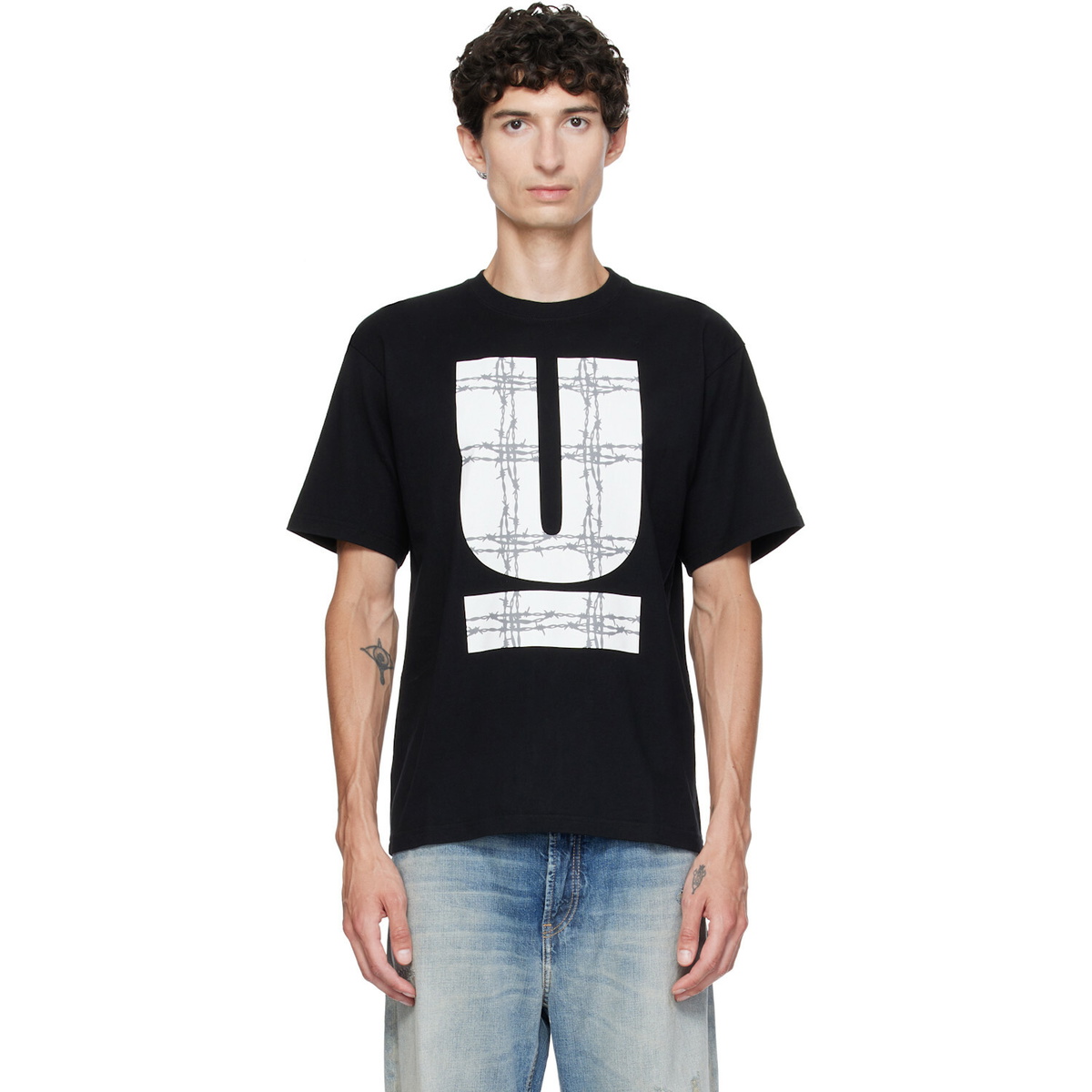UNDERCOVER Black UC2F3805 T-shirt