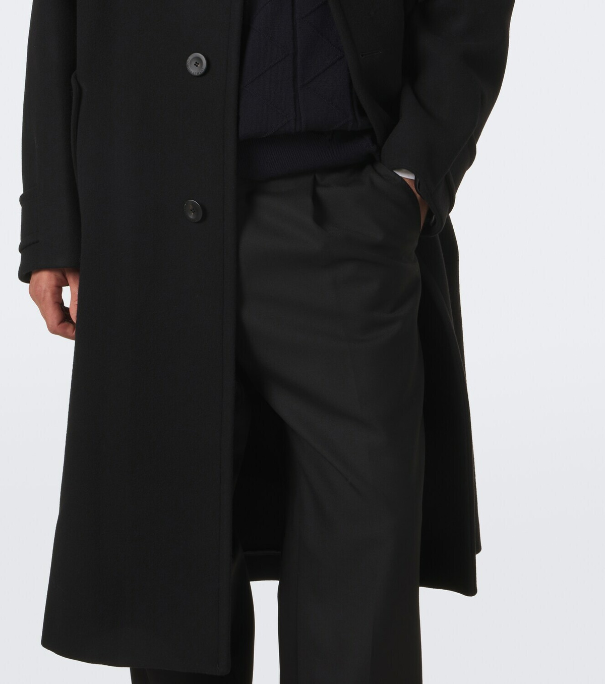 Giorgio Armani Wool and cashmere coat