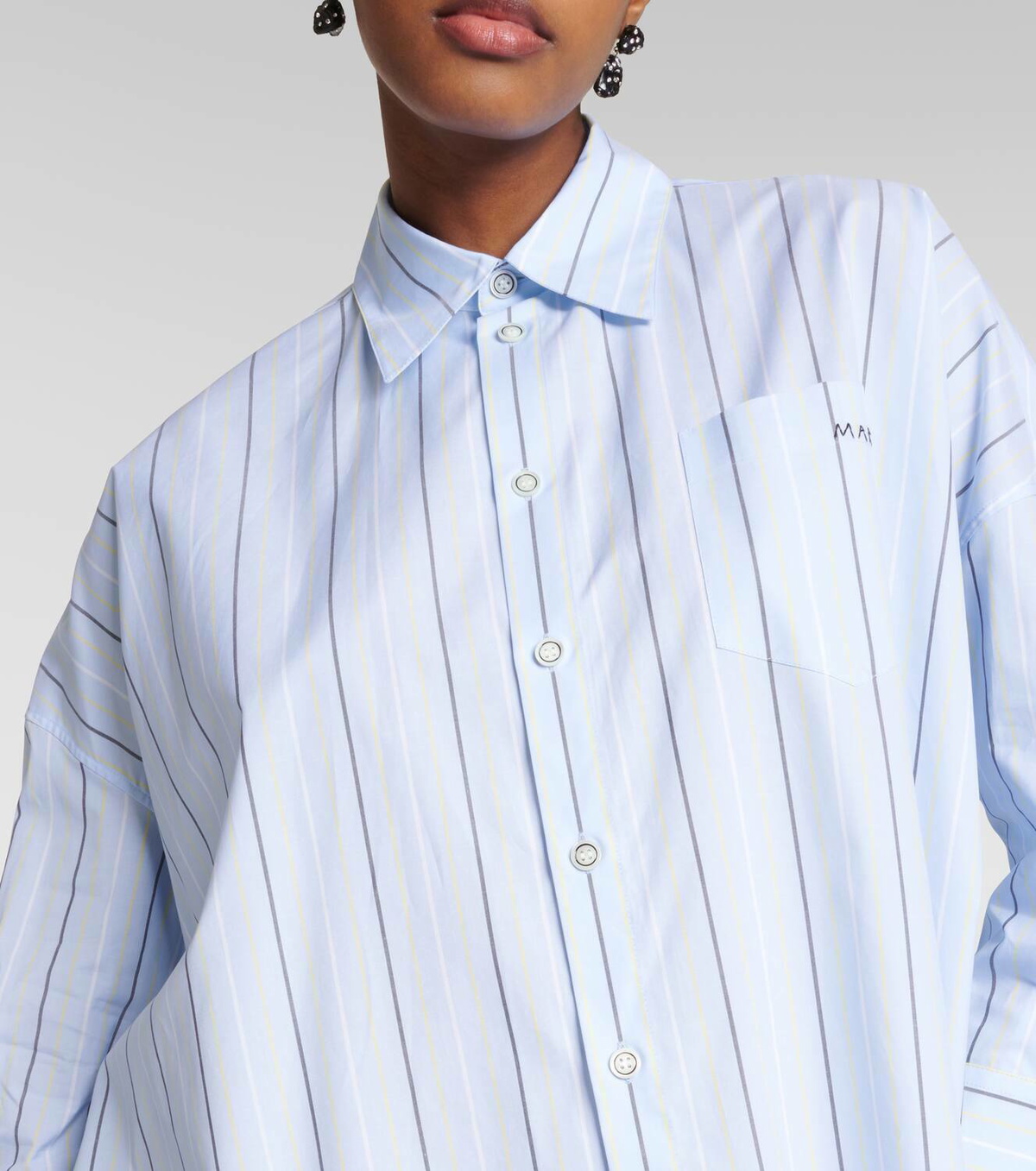 Marni Multicolor Cotton Pattern Shirt