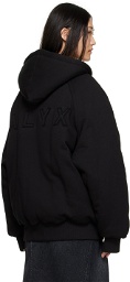 1017 ALYX 9SM Black Felpa Puffer Jacket