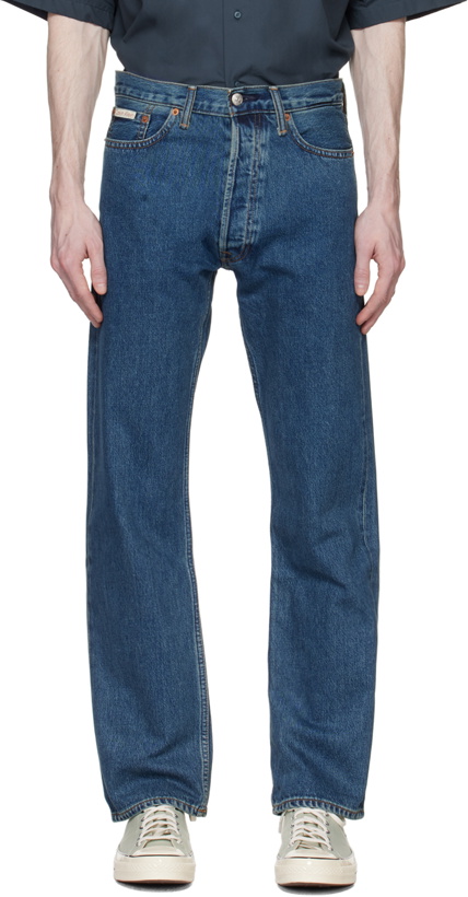 Photo: Calvin Klein Indigo Straight-Fit Jeans