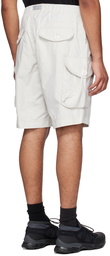 and wander Off-White Oversized Cargo Shorts