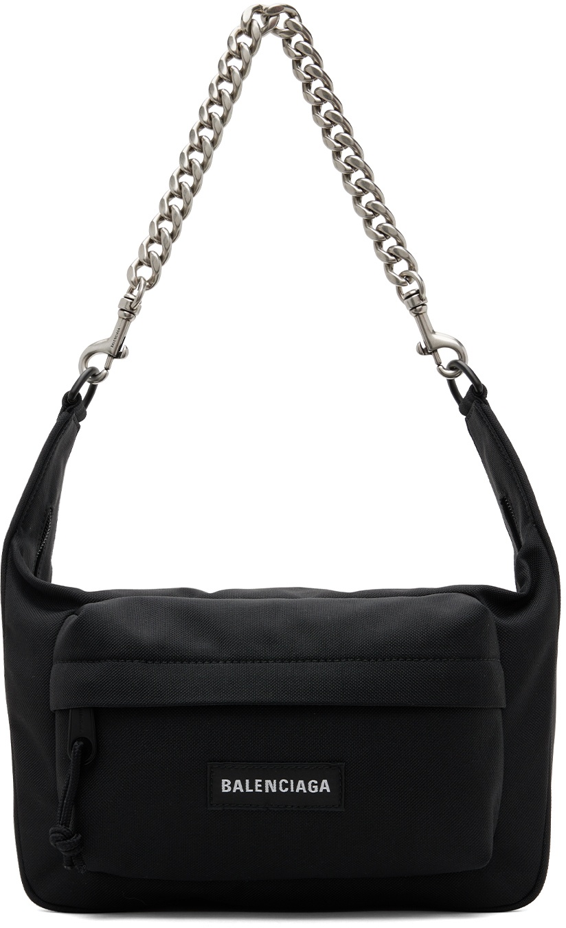 Balenciaga Black Medium Raver Chain Bag Balenciaga