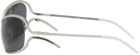 A BETTER FEELING Silver Numa Sunglasses