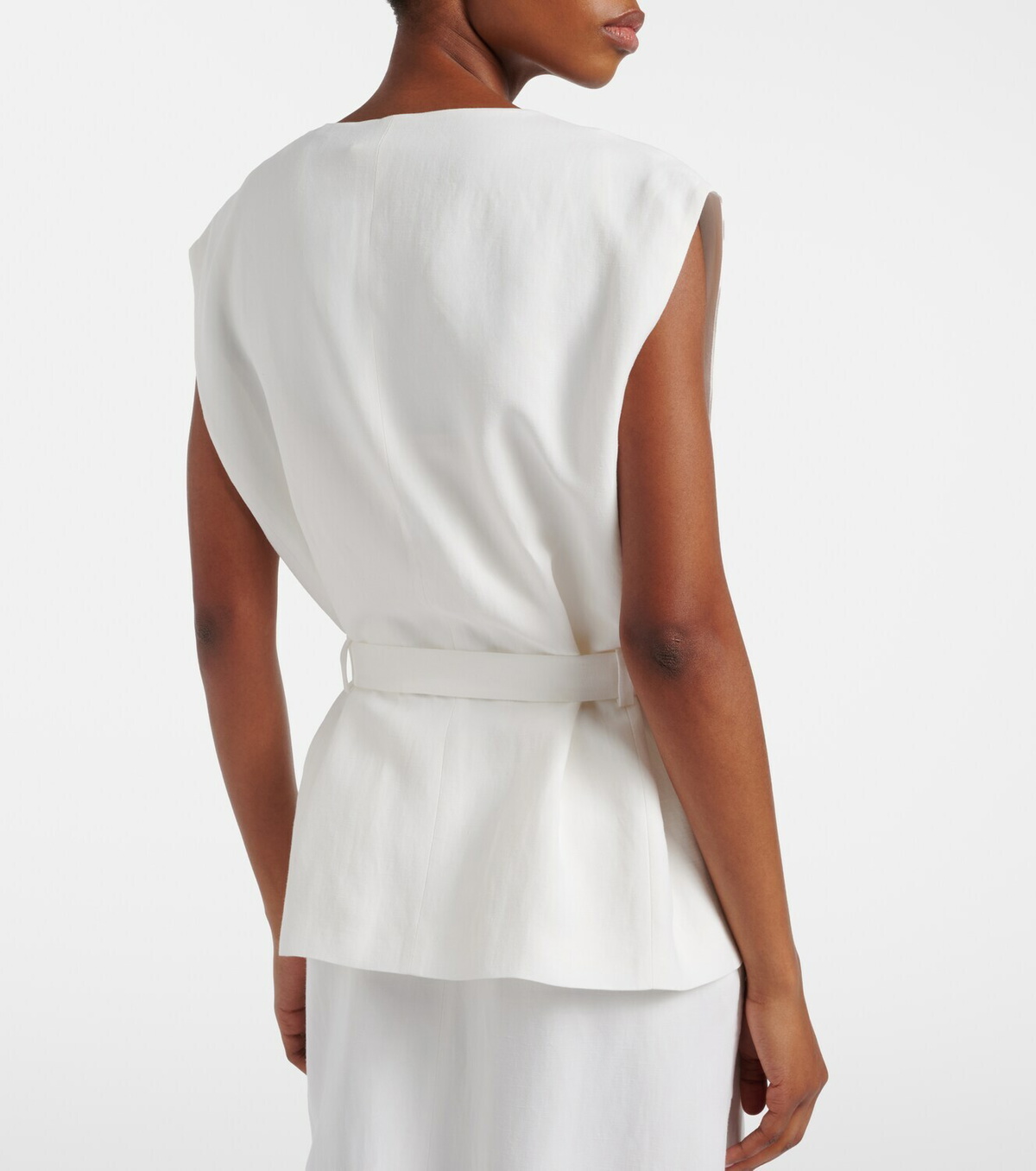 Brunello Cucinelli Belted wrap dress