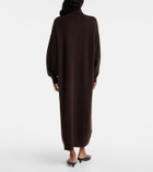 Jardin des Orangers Turtleneck wool and cashmere sweater dress